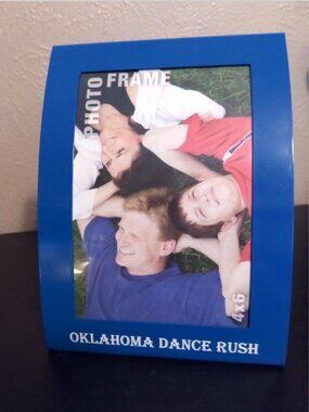 Collectible Souvenir Metal 4 x 6 Photo Frame from the UCWDC Oklahoma Dance Rush